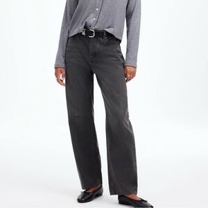 MADEWELL Women's Darted Barrel-Leg Jean - Size:28